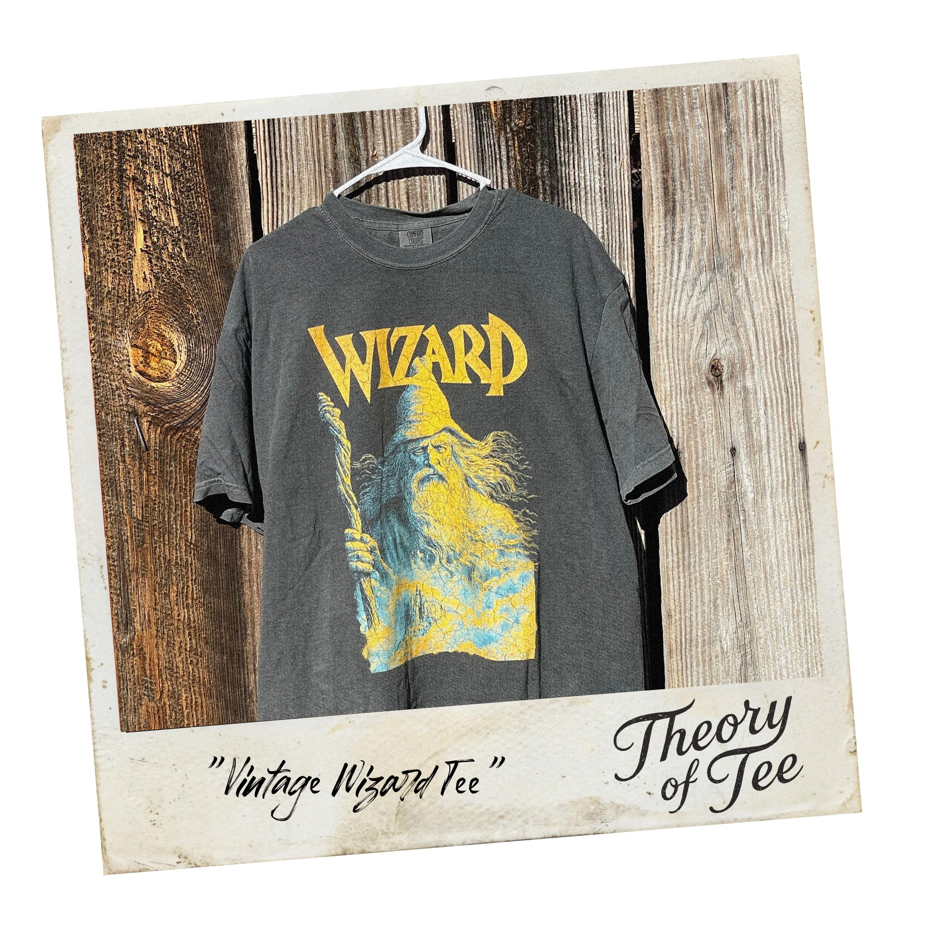 The Vintage Wizard Tee | Garment-Dyed Heavyweight