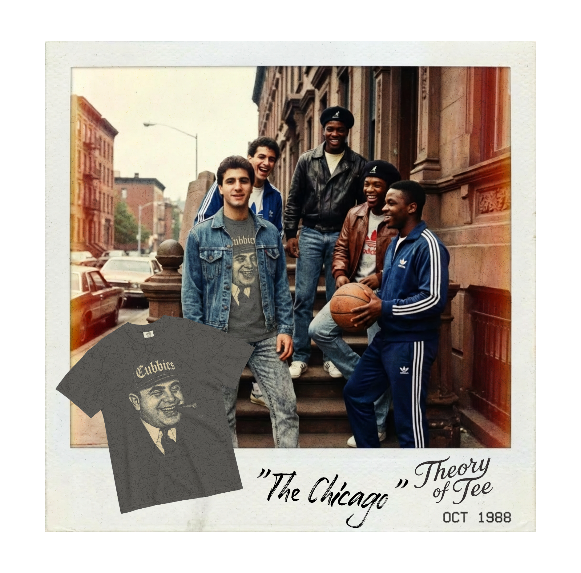 The Chicago Fan Tee | Garment-Dyed Heavyweight