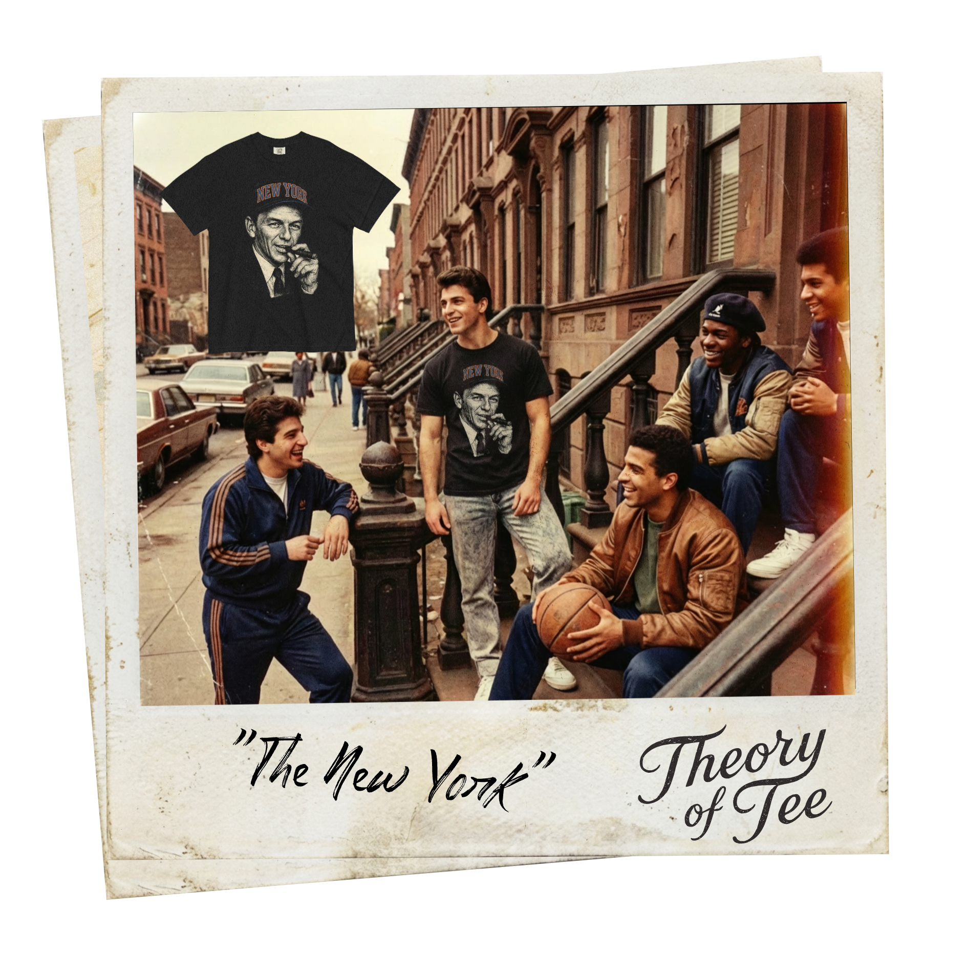 The New York Fan Tee | Garment-Dyed Heavyweight