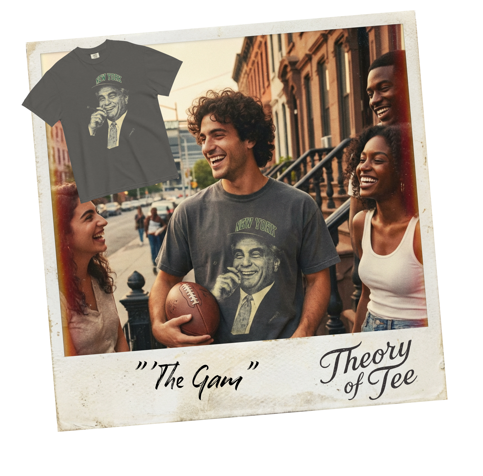 The Gam Tee | Garment-dyed heavyweight
