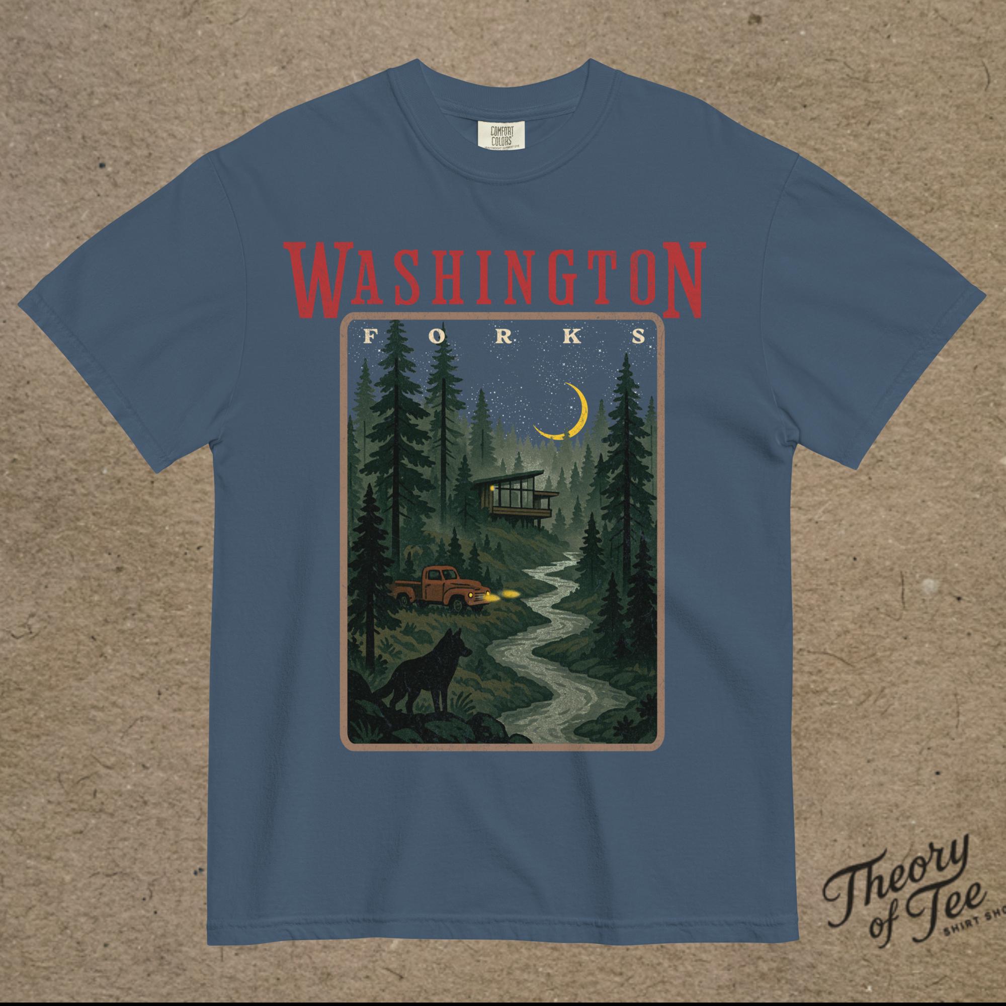 Forks T-Shirt | Pacific Northwest Forest Tee