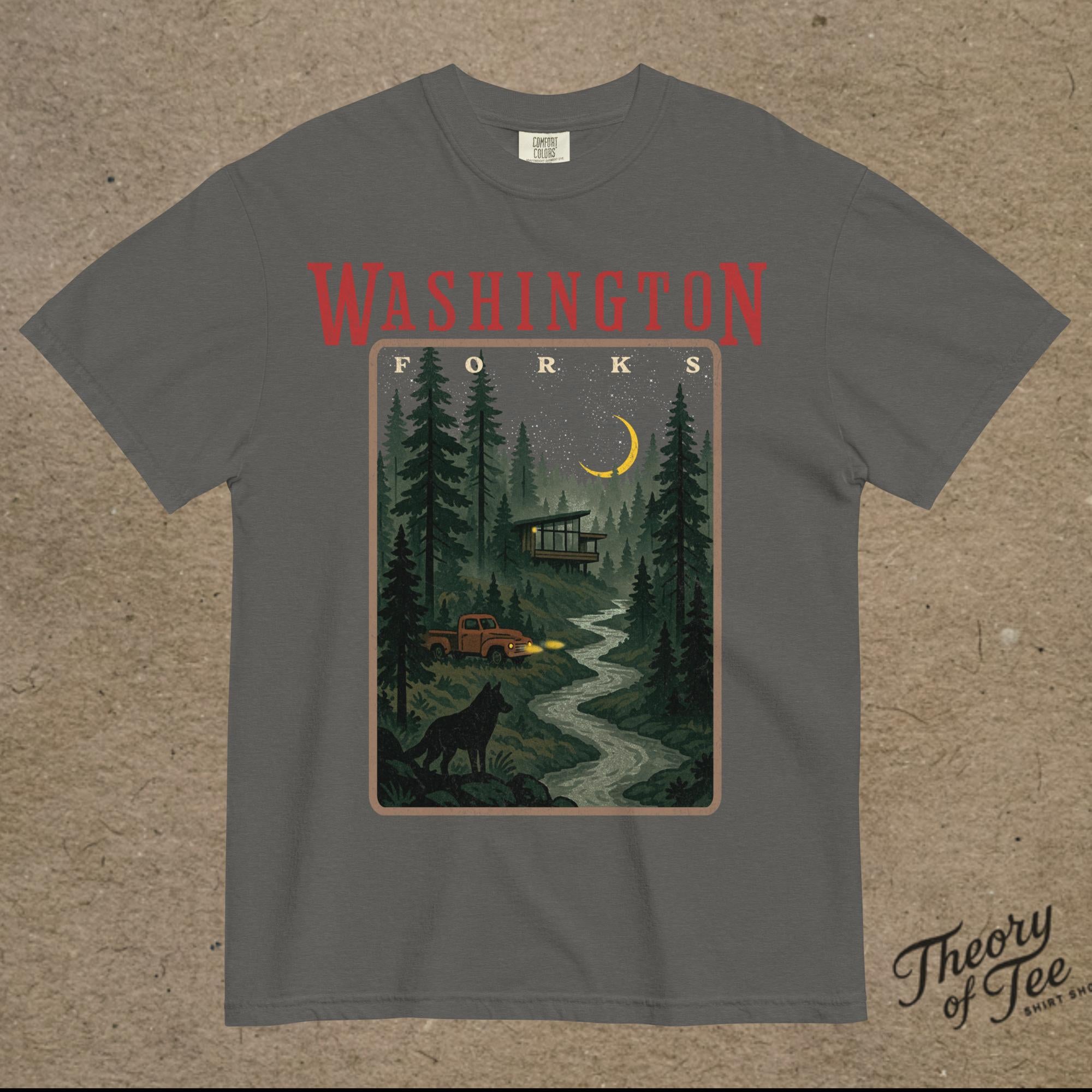 Forks T-Shirt | Pacific Northwest Forest Tee